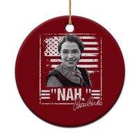 Rosa Parks Nah Quote Ceramic Ornament Black Movement Protest American Flag