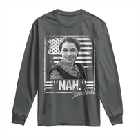 Rosa Parks Nah Quote Long Sleeve Shirt Black Movement Protest American Flag