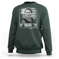Rosa Parks Nah Quote Sweatshirt Black Movement Protest American Flag