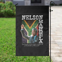 Nelson Mandela Quote Garden Flag Real Leaders Must Be Ready To Sacrifice All For The Freedom