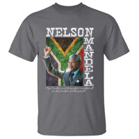 Nelson Mandela Quote T Shirt Real Leaders Must Be Ready To Sacrifice All For The Freedom