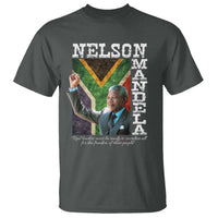 Nelson Mandela Quote T Shirt Real Leaders Must Be Ready To Sacrifice All For The Freedom