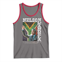 Nelson Mandela Quote Tank Top Real Leaders Must Be Ready To Sacrifice All For The Freedom