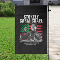 Stokely Carmichael Quote Garden Flag Racism Is Not A Question Of Attitude It's A Question Of Power