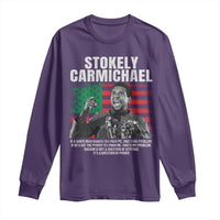 Stokely Carmichael Quote Long Sleeve Shirt Racism Is Not A Question Of Attitude It's A Question Of Power