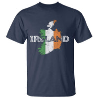 Vintage Irish Map Ireland Pride Souvenir T Shirt