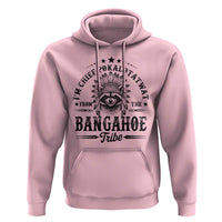 I Am Chief Pokalotatwat From The Bangahoe Tribe Hoodie Funny Native American Racoon