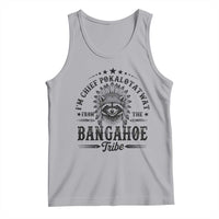 I Am Chief Pokalotatwat From The Bangahoe Tribe Tank Top Funny Native American Racoon