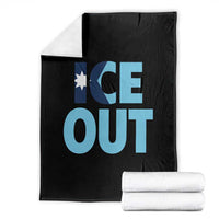 Minnesota Ice Out Throw Blanket MN State Anti Ice Movement Protest Statement