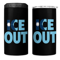 Minnesota Ice Out 4 in 1 Can Cooler Tumbler MN State Anti Ice Movement Protest Statement