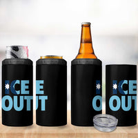Minnesota Ice Out 4 in 1 Can Cooler Tumbler MN State Anti Ice Movement Protest Statement