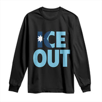 Minnesota Ice Out Long Sleeve Shirt MN State Anti Ice Movement Protest Statement