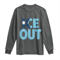Minnesota Ice Out Long Sleeve Shirt MN State Anti Ice Movement Protest Statement