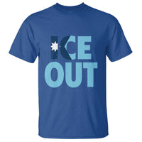 Minnesota Ice Out T Shirt MN State Anti Ice Movement Protest Statement