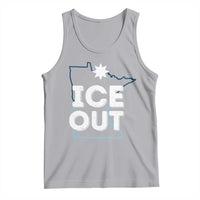 Ice Out Of Minnesota Tank Top MN Map Immigration Protest Community Resistance