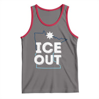 Ice Out Of Minnesota Tank Top MN Map Immigration Protest Community Resistance