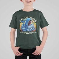 Get In Loser We're Doing God's Will T Shirt For Kid Funny Christian Bible