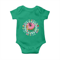 Funny Testing Day Teacher Baby Onesie Donut Stress Just Do Your Best