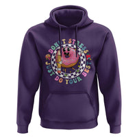 Funny Testing Day Teacher Hoodie Donut Stress Just Do Your Best