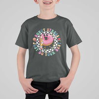 Funny Testing Day Teacher T Shirt For Kid Donut Stress Just Do Your Best