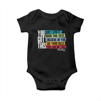 Funny Test Day You Got This Baby Onesie Don't Stress Rock The Test Teacher Testing Day