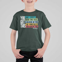 Funny Test Day You Got This T Shirt For Kid Don't Stress Rock The Test Teacher Testing Day