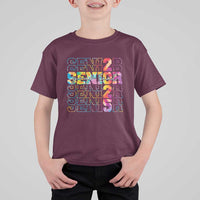 Personalized Senior 2025 T Shirt For Kid Custom Text Class Of 2025 Graduation