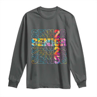 Personalized Senior 2025 Long Sleeve Shirt Custom Text Class Of 2025 Graduation