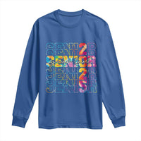 Personalized Senior 2025 Long Sleeve Shirt Custom Text Class Of 2025 Graduation