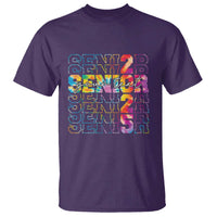 Personalized Senior 2025 T Shirt Custom Text Class Of 2025 Graduation