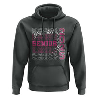 Personalized Senior 2025 Hoodie Custom Text Class Of 2025 Graduation Glitter Print