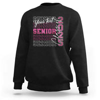 Personalized Senior 2025 Sweatshirt Custom Text Class Of 2025 Graduation Glitter Print