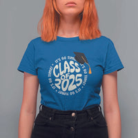 Class Of 2025 It's Go Time T Shirt For Women Graduation Seniors 2025