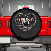 Funny Test Day You Got This Spare Tire Cover Testing Day Rock The Test Do Your Best Heart