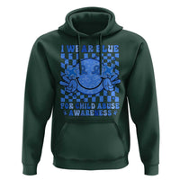 I Wear Blue For Child Abuse Awareness Month Hoodie