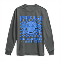 I Wear Blue For Child Abuse Awareness Month Long Sleeve Shirt