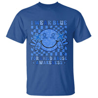 I Wear Blue For Child Abuse Awareness Month T Shirt