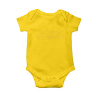 In Dusty We Trusty Baby Onesie Michigan State Basketball Quote