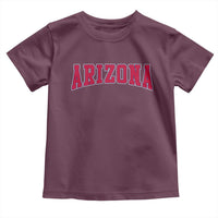 Arizona Sports Fan Vintage Bold Throwback AZ State Toddler T Shirt