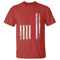 Arizona Pride T Shirt Vintage American Flag Distressed Varsity Aesthetic Letters AZ State