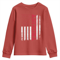 Arizona Pride Youth Sweatshirt Vintage American Flag Distressed Varsity Aesthetic Letters AZ State