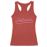 Arizona Varsity Script Classic Sports Jersey Style Racerback Tank Top
