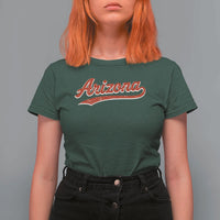 Arizona Varsity Script Classic Sports Jersey Style T Shirt For Women
