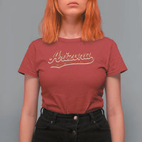 Arizona Varsity Script Classic Sports Jersey Style T Shirt For Women