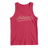 Arizona Varsity Script Classic Sports Jersey Style Tank Top