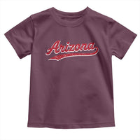 Arizona Varsity Script Classic Sports Jersey Style Toddler T Shirt