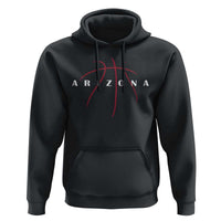 Arizona Fan Basketball Grooves Graphic AZ State Hoodie