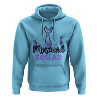 Mermaid Squad Hoodie Birthday Party Girl B-Day Ocean - Wonder Print Shop