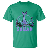Mermaid Squad T Shirt Birthday Party Girl B-Day Ocean - Wonder Print Shop