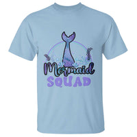Mermaid Squad T Shirt Birthday Party Girl B-Day Ocean - Wonder Print Shop